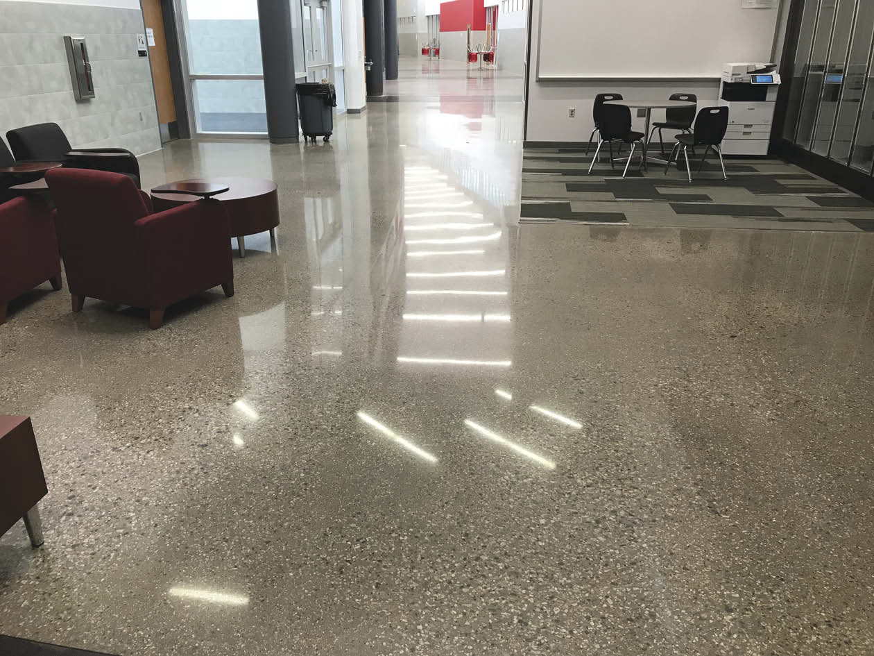 When it came time for the clients to accept the final finish, they had to reject the concrete, not because the overall design wasn't met or the work wasnt done to specifications, but because of the extensive damage to the surface.
