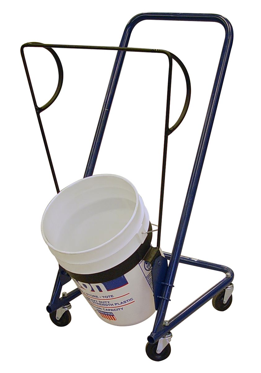 At World of Concrete 2015 Bon Tool introduced a new Bucket Cart for efficient transport and pouring of flooring materials. 
