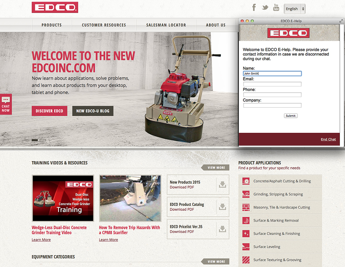 EDCo launches "EDCo E-Help" via new website