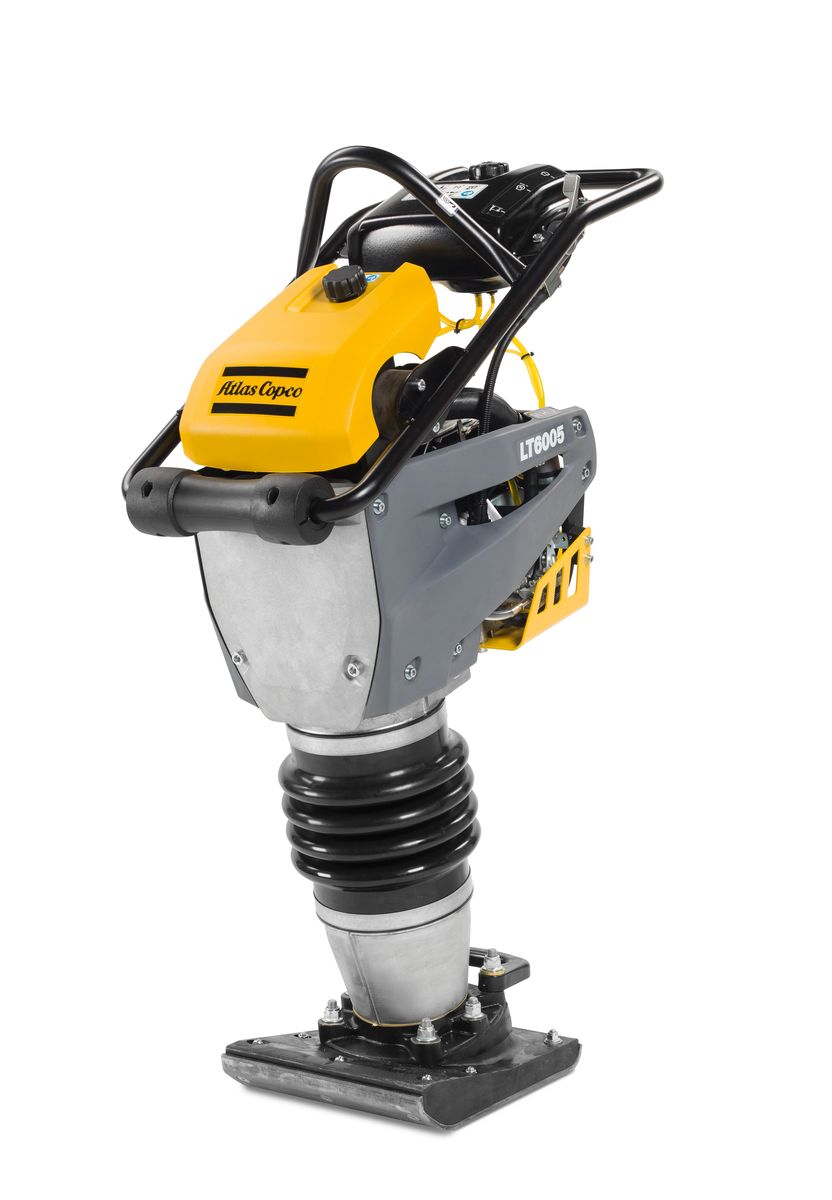 Atlas Copco replaced the LT5004 and LT6004 rammers with the new LT5005 and LT6005 rammers that feature ultra-slim bodies ideal for getting closer to structures and through narrow spaces