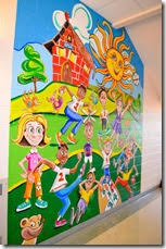 Wearcoat school mural