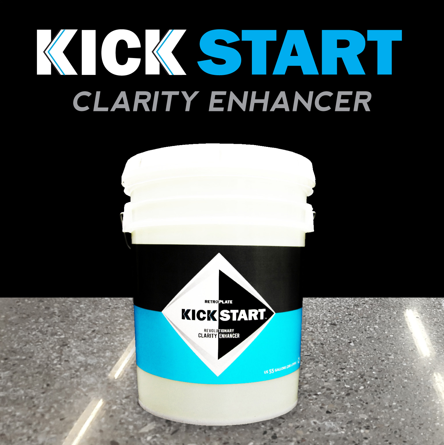 Kickstart clarity enhancer flyer.