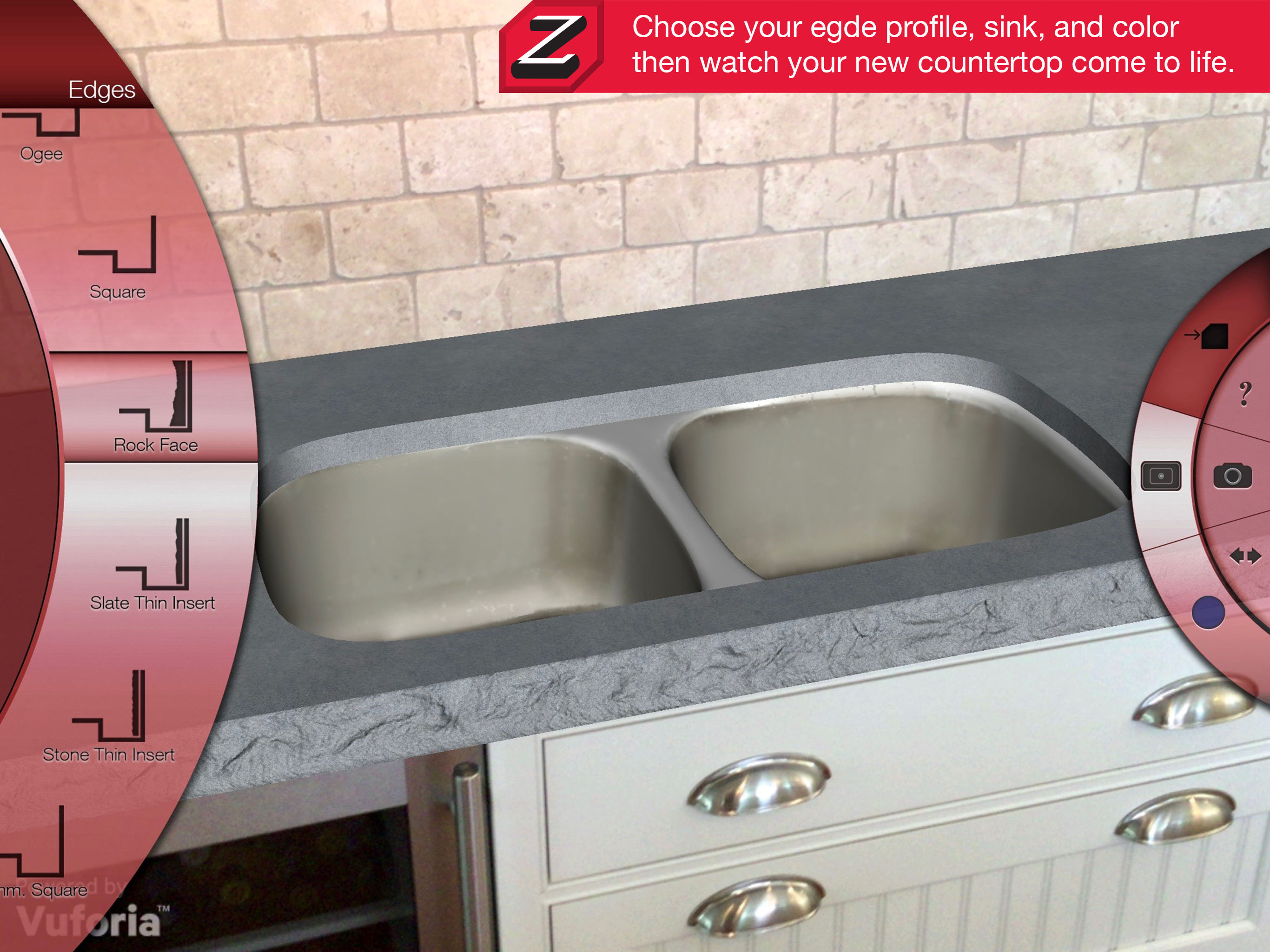Concrete Countertop Solutions Inc creators of Z Counterforms, announced the release of their new iPad and Android Tablet app - Z Counterform Visualizer. 