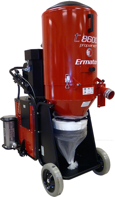 Scanmaskin introduces propane grinder and propane dust collector 2