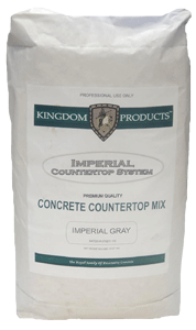 Kingdom Products Concrete Countertop Mix.