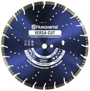 Husqvarna Construction Products has unveiled its latest high-speed diamond blade, the Husqvarna Versa-Cut.