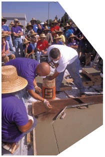 Training to become a decorative concrete contractor