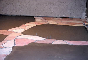 Incorporating cracks into your work - And why not show off a genuine concrete crack? After all, some clients pay good money for fake ones, Cottingham points out. In the stamping business, we manufacture stone or slate textured skins that have cracks in them, where we make the new concrete look like it has cracks! he says.