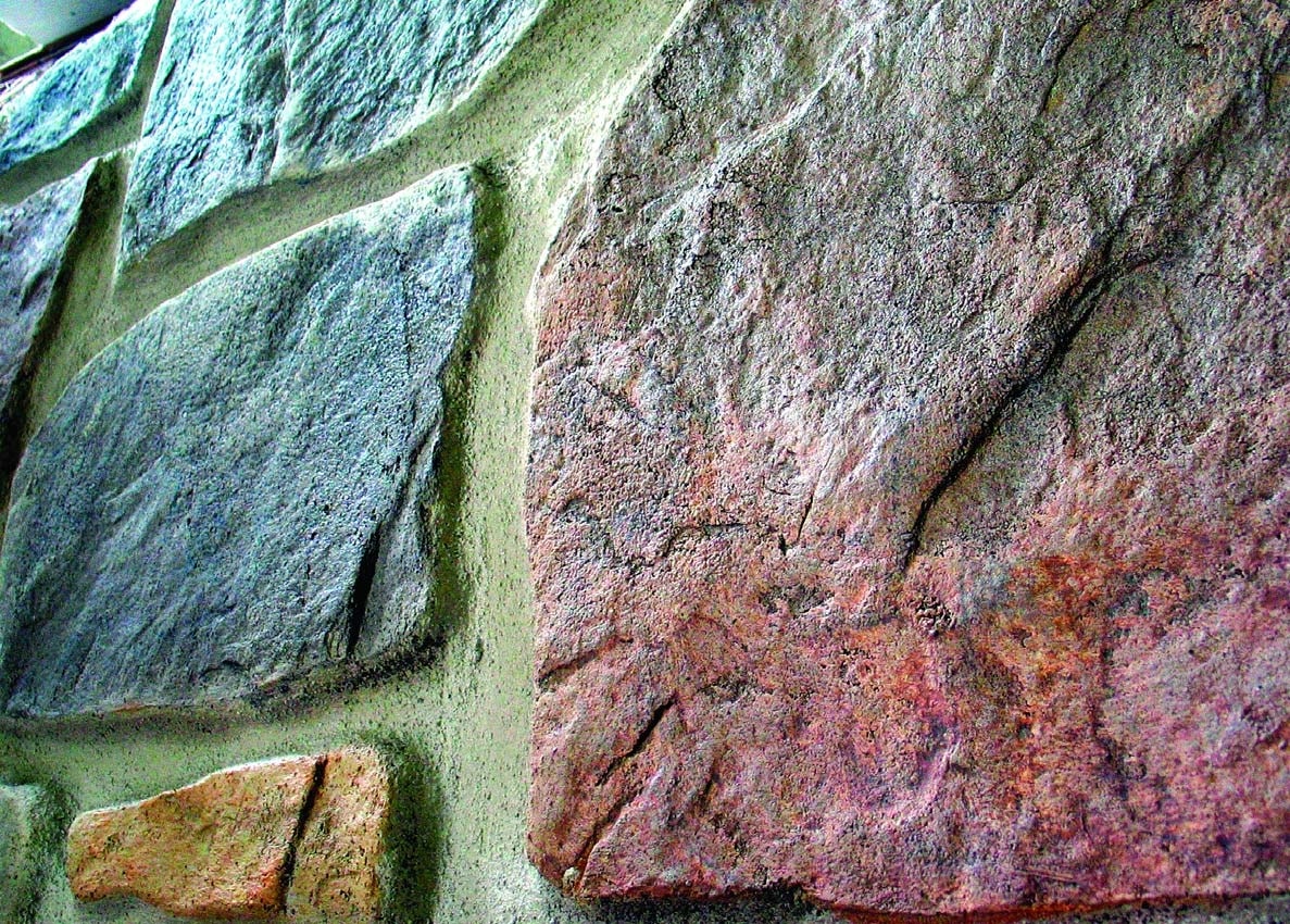 бетон под природный камень