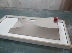 How To Fabric Form A Concrete Sink Concrete Decor