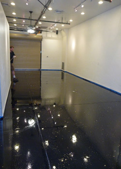 Epoxy Floor Coating Logo At The Gold Silver Pawn Shop In Las