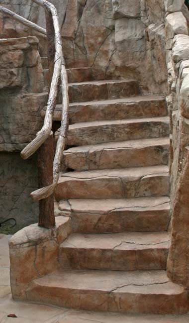 Contractors with concrete and masonry experience can use these products to create fabulous rock features even if they dont have advanced skills to cast and carve the rocks themselves. Photos courtesy of RicoRock Inc.