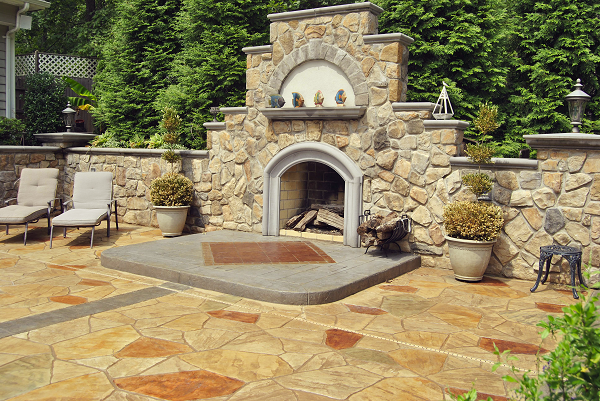 The Hidden Oasis project won Greystone Masonry Inc. a 2012 Decorative Concrete Award from the American Society of Concrete Contractors in the category of Cast in Place, Stamped, Under 5,000 Square Feet.