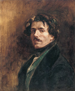 Eugene Delacroix, Self-Portrait 