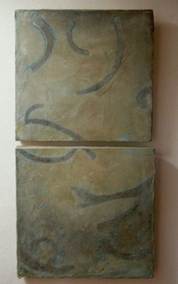 using abstract design in decorative concrete