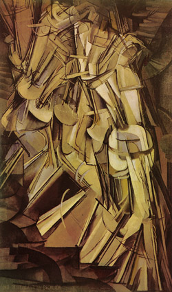 Marcel Duchamp, Nude Descending a Staircase, No. 2
