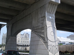artistic concrete bridge - Photo courtesy of Scott System Inc.