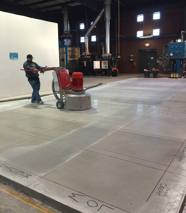 specifications for polished concrete slip resistance