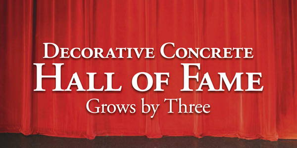 Concrete Decor Decorative Concrete Hall of Fame