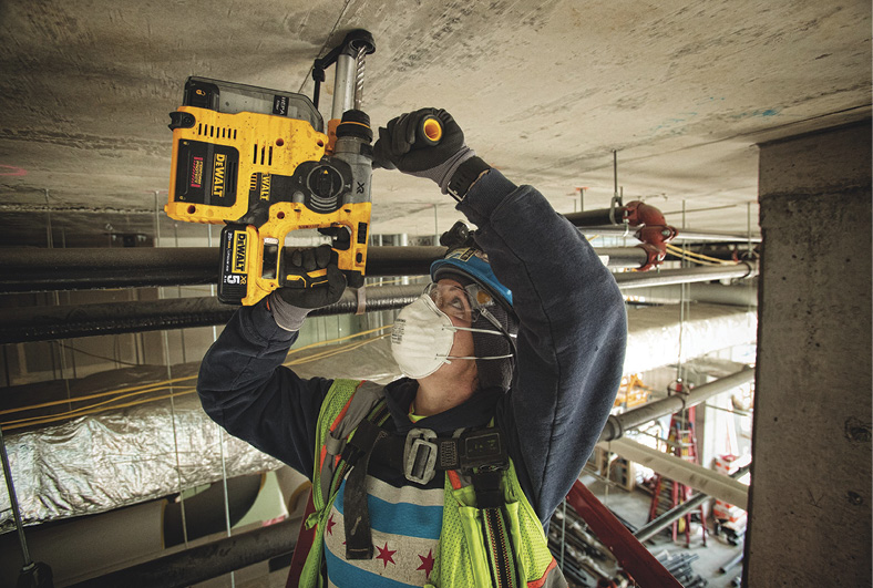 A cordless tool can go just about any place on the job site and the user doesnt have to fight with cords or find electrical power.