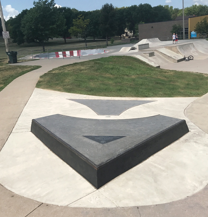 Since the skateboard associations inception in 1999, Langin had been an essential member of the group formed by local skateboarders to raise funds for concrete skateboard parks in the Midwest.