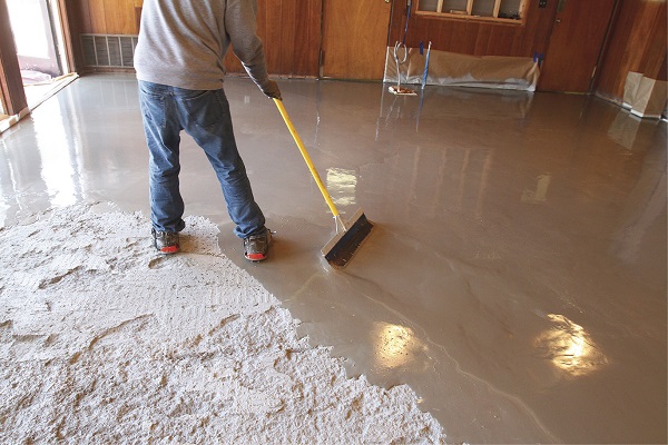 Can You Pour Self Leveling Concrete Over Existing Concrete 