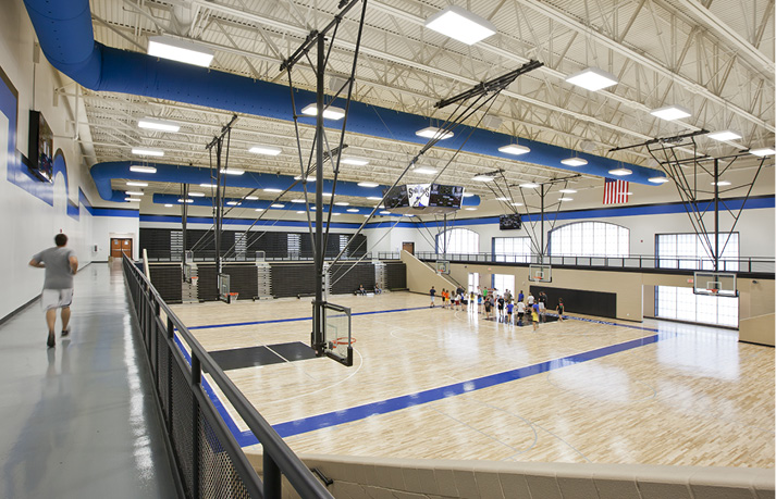 Completed in 2012, South Warren Middle and High School boasts annual energy savings of more than $682,000. ICF construction was used for interior and exterior walls.