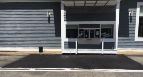 The brand-new system, which aims to protect areas such as quick service restaurants drive- throughs, goes down in four steps: clean and prep surface, apply black stain, coat with specially formulated urethane and finish with a proprietary abrasion-resistant product.