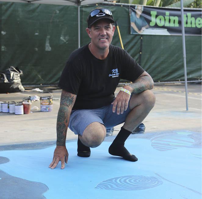 Kevin Brown of KB Concrete Staining Eastvale California