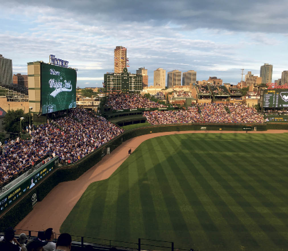 The group also visited Wrigley Field to watch the Cubs vs. the Arizona Diamondbacks.