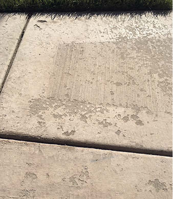 When a concrete slab is overwatered or has had water added during the finishing phase, it is more susceptible to freeze-thaw damage. Leaving concrete unsealed in these conditions can also be detrimental to the overall integrity of the concrete.