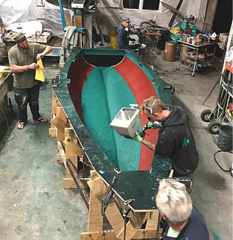 About 20 people gathered together Sept. 27-30 in Manchester, California, a town about three hours north of San Francisco, for the third annual Mendo Mini Campout and Boat Build.