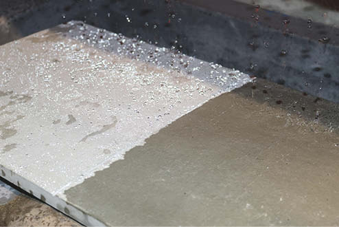 To extend the life of concrete in coastal communities as well as areas prone to freeze/thaw cycles, the Salt Protector Plus line of sealers from TK Products deeply penetrates the concrete surface and forms a barrier that repels salt and water