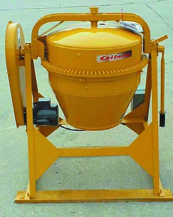 Gilsons patented poly-drum mixers make it easy to maintain a clean mixing drum while reducing the need for drum replacement and repair.