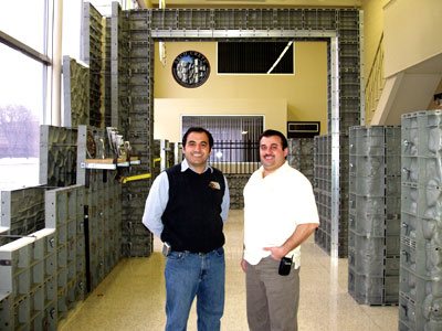 Hatem Hannawa and his brother Wally were tired of building concrete walls with aluminum or wooden forms, which they found cumbersome to work with, hard to maintain and unreliable.