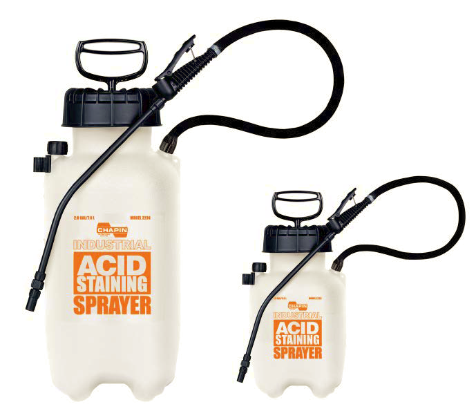 Industrial Acid Staining Sprayer by Chapin