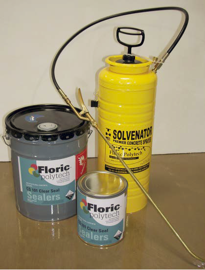 The Solvenator Premier Concrete Sprayer from Floric Polytech Inc.