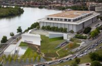 Aerial view of the Kennedy Center