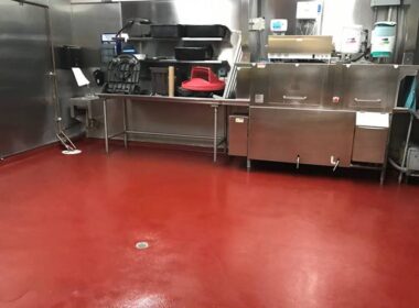 Mission Inn Hotel & Spa kitchen floor