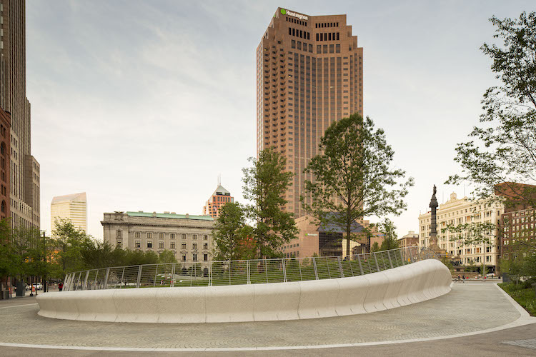 Cleveland Public Square overhaul with new green space