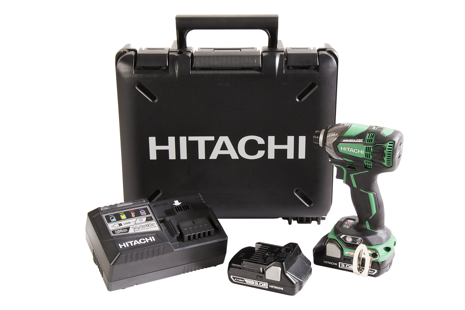 Hitachi Power Tools announced the newest addition to its 18V Brushless Lithium Ion Cordless line, the WH18DBDL2 Triple Hammer Impact Driver