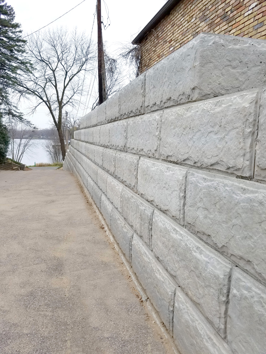 Versa-Lok Retaining Walls Systems introduces the Bronco II segmental retaining wall system, the newest in its line of heavy-weight retaining wall products.