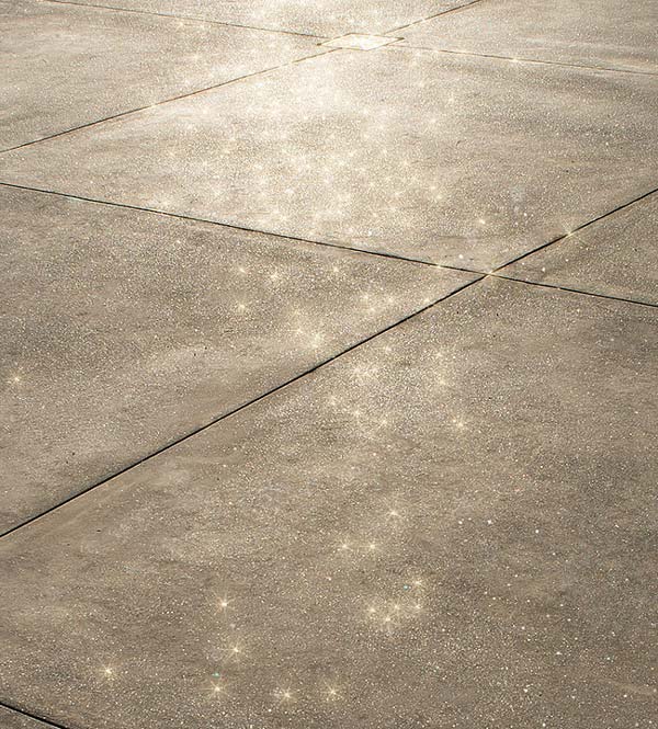 Sparkle Grain glitter concrete