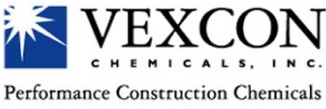 Vexcon Logo Performance Construction Chemicals.