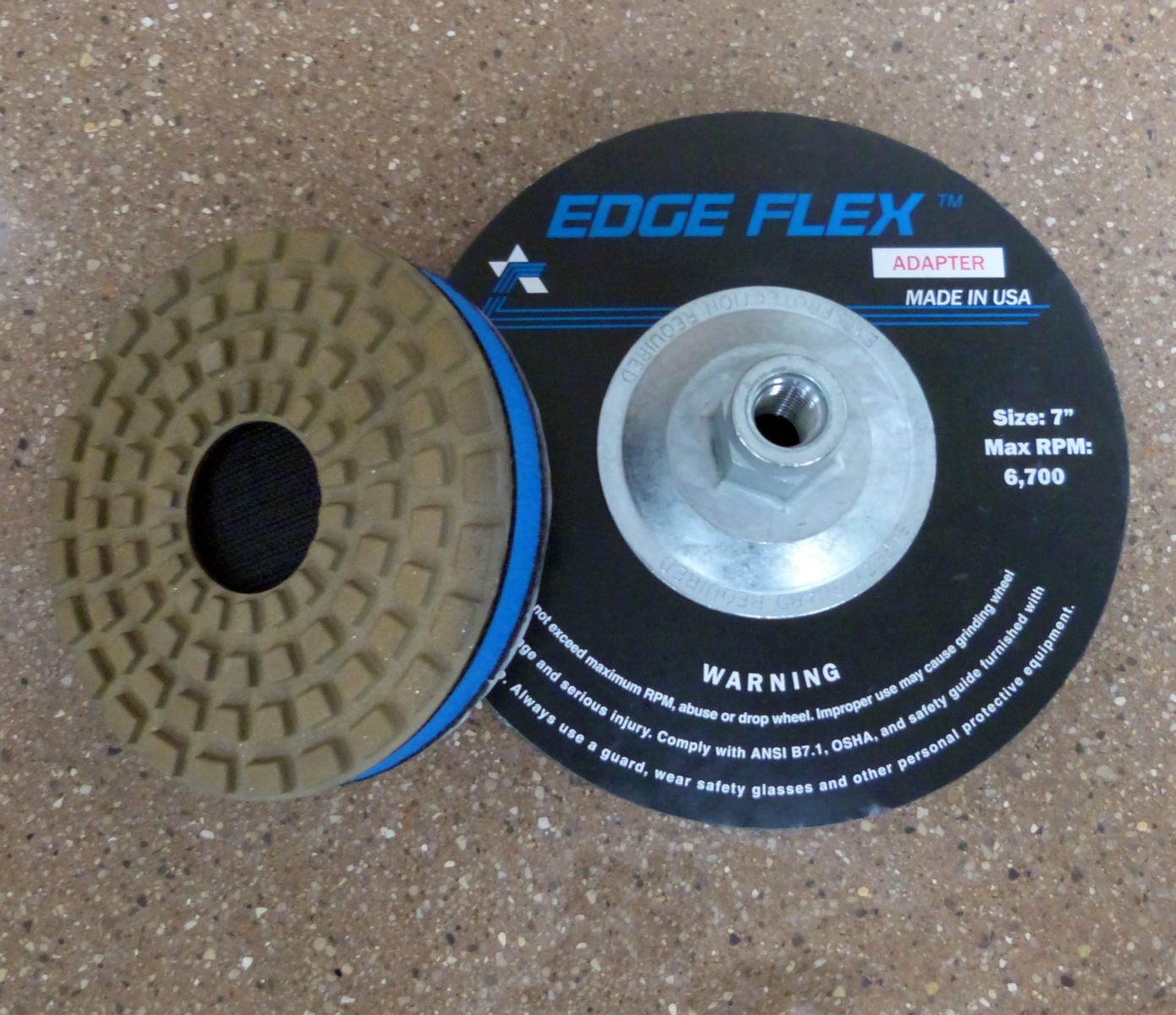 Blue Star Diamond introduces EdgeFlex for polishing uneven or wavy edges