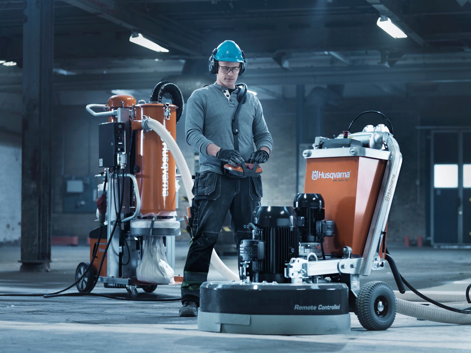 Increase your productivity with the new Husqvarna PG 820 RC