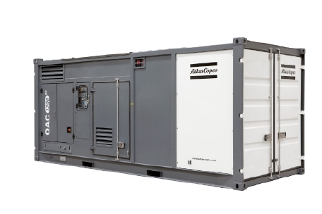 Atlas Copco featured 1-megawatt QAC 1200 generator at POWER-GEN International