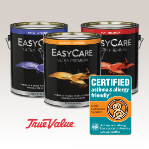Allergy Standards Limited (ASL), the International standards and Certification Body (CB) for allergy labelling, today announced that EasyCare Ultra Premium Acrylic Latex Paint by True Value Company has passed the relevant Certification Standards. 