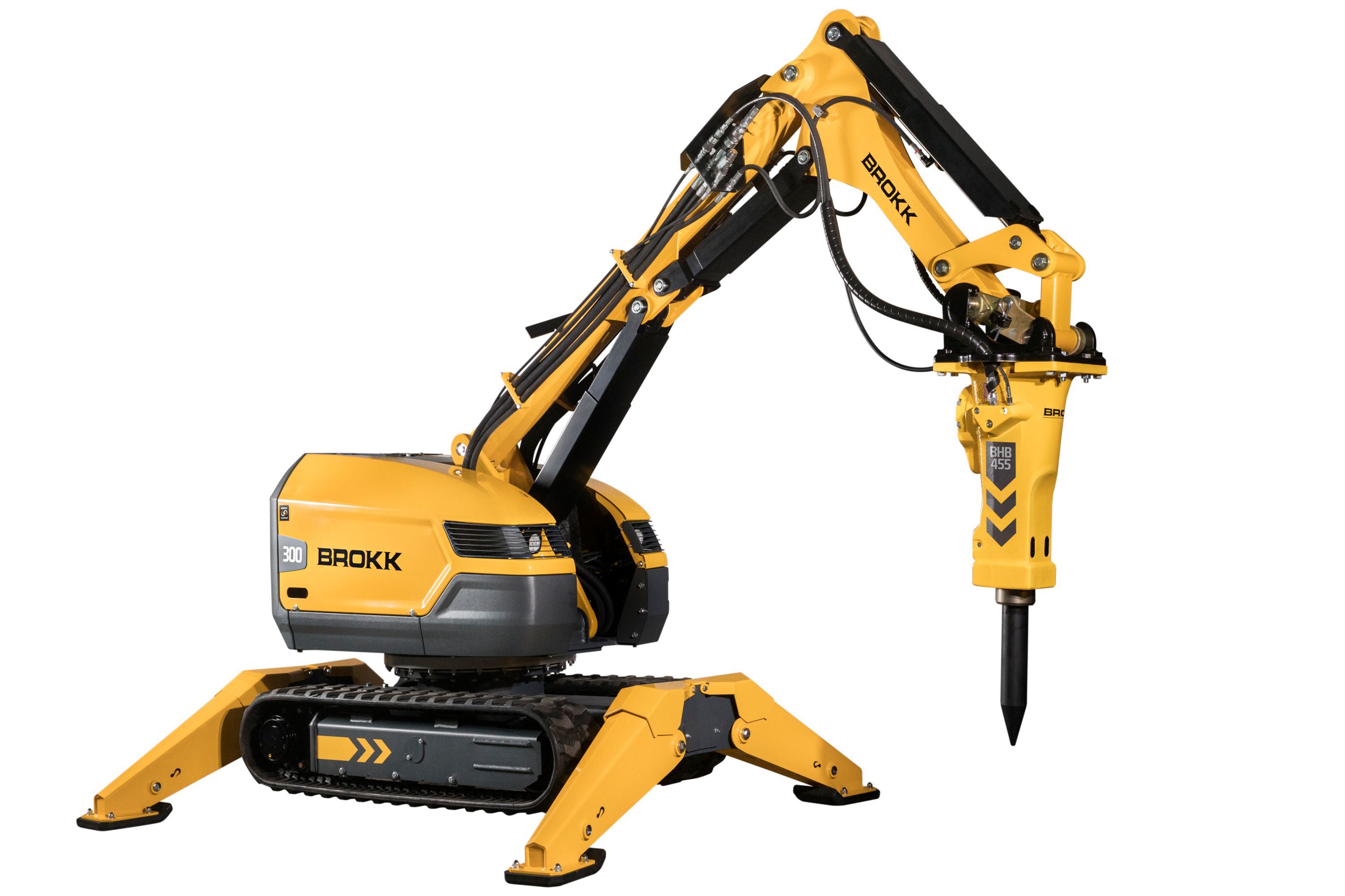 Brokk introduces the Brokk 300, which features 40 percent more demolition power than its predecessor and incorporates new SmartConcept technological features.