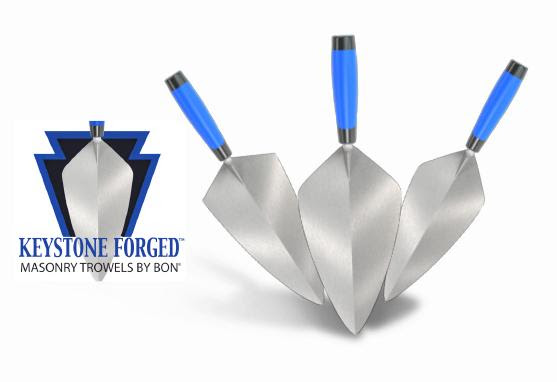 Keystone Forged Trowels by Bon are Strong and Flexible